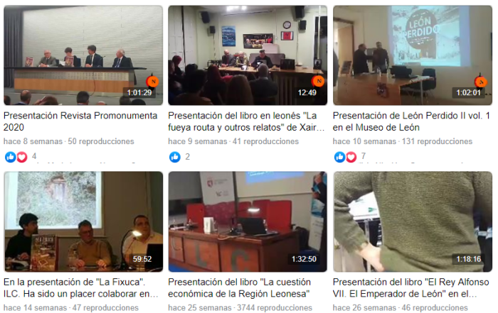 Nuestros vídeos en directo de Facebook